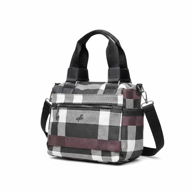 MİAMİ POLO Ekose Kareli Çanta