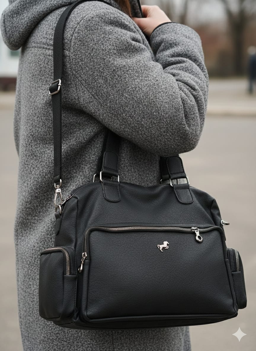 MİAMİ POLO Kol ve Çapraz Askılı Çanta