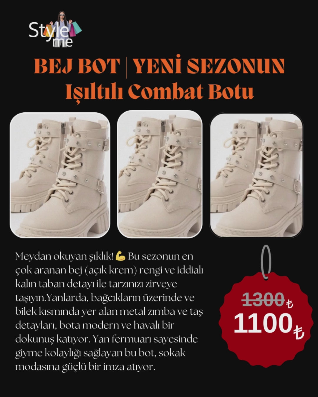 842-03 Bej Bot | Yeni Sezonun Işıltılı Combat Botu