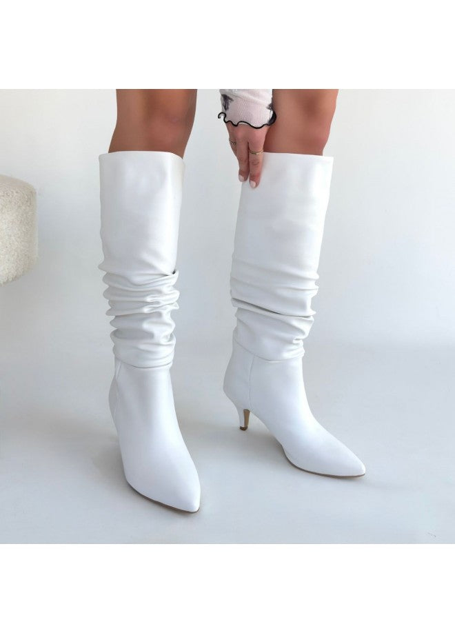 Zelya Cilt Topuklu Çizme